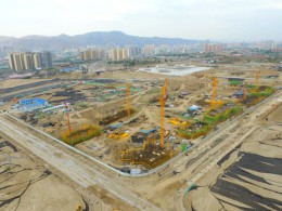 蘭州恒大山水城項目D、E地塊土石方工程施工